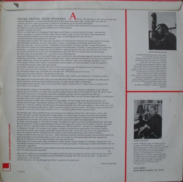 Frank Jæger – Djævelens Instrument - Jægerviser - Digte, image 2