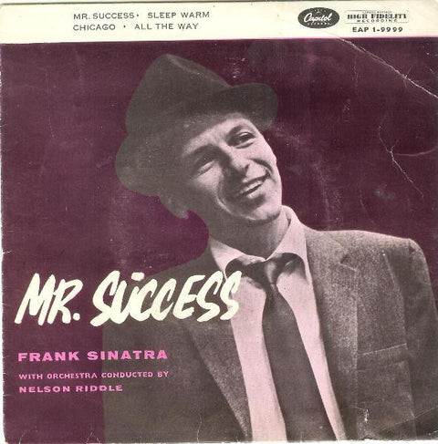 Front cover of Frank Sinatra – Mr. Success, Capitol Records, Denmark