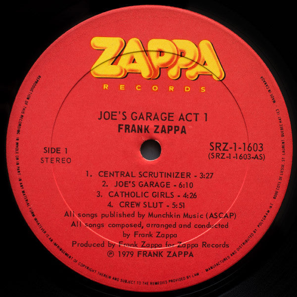 Zappa – Joe's Garage Act I, image 5