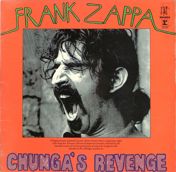 Front cover of Frank Zappa – Chunga's Revenge, Reprise Records, Germany, 1970