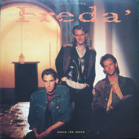 Front cover of Freda' – Undan För Undan, The Record Station, Sweden, 1990