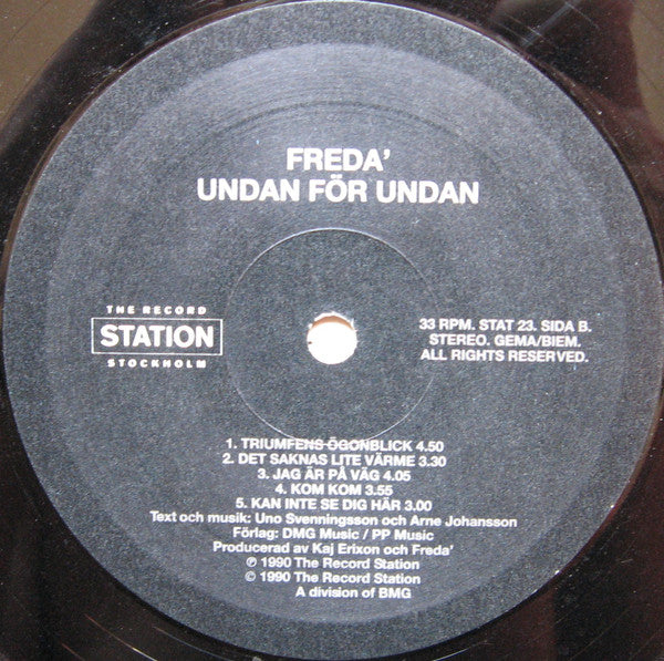 Freda' – Undan För Undan, image 3