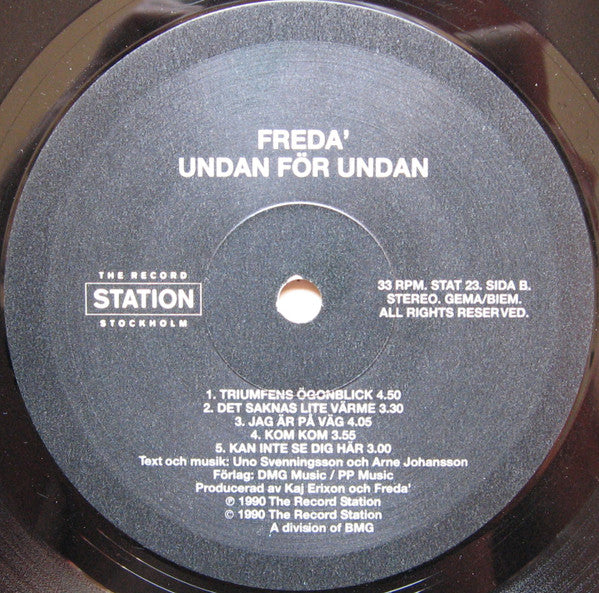 Freda' – Undan För Undan, image 4