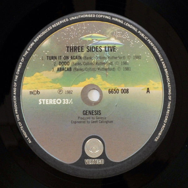 Genesis – Three Sides Live, image 3