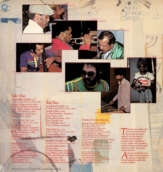 George Cables – Cables' Vision, image 2