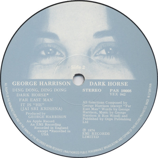 George Harrison – Dark Horse, image 5