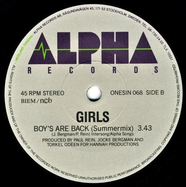 Girls! – Boys Are Back, image 4