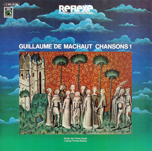 Front cover of Guillaume De Machaut, Studio Der Frühen Musik Leitung Thomas Binkley – Chansons 1, Die Stimme Seines Herrn, Germany