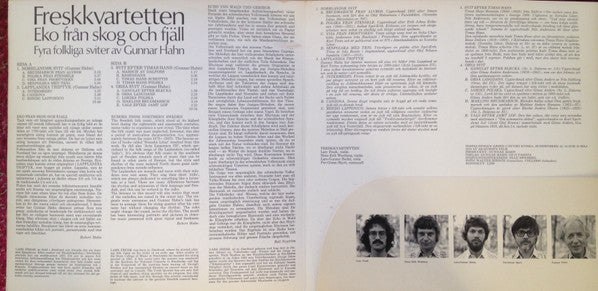 Gunnar Hahn, Freskkvartetten – Eko Från Skog Och Fjäll / Echoes From Northern Sweden  / Echo Von Wald Und Gebirge, image 3
