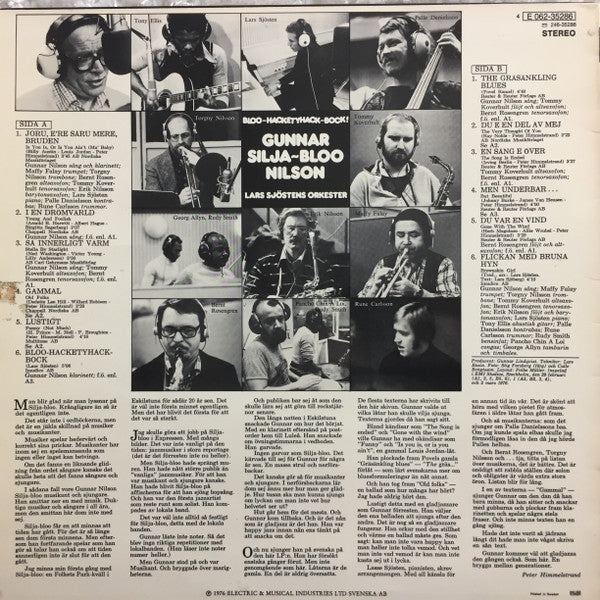 Gunnar Silja-Bloo Nilson, Lars Sjöstens Orkester – Bloo-Hacketyhack-Bock, image 2