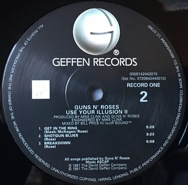 Guns N' Roses – Use Your Illusion II, image 4