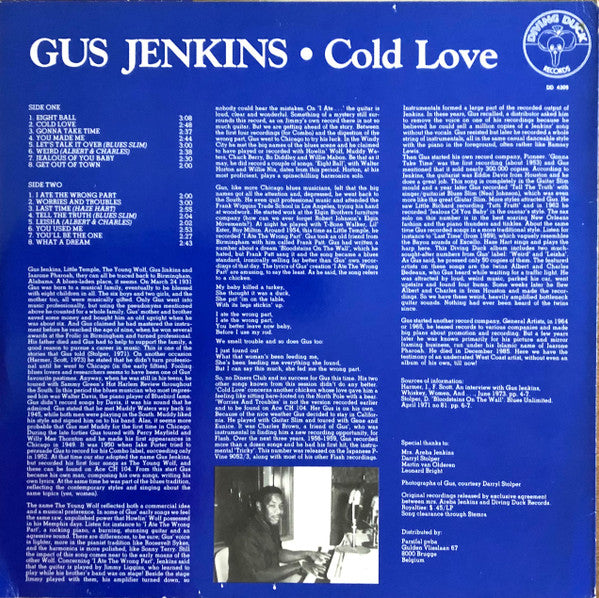 Gus Jenkins – Cold Love, image 2
