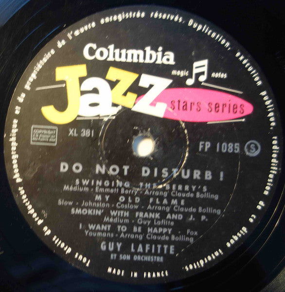 Guy Lafitte Et Son Orchestre – Do Not Disturb, image 4