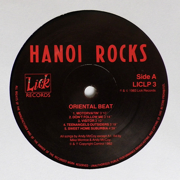 Hanoi Rocks – Oriental Beat, image 3