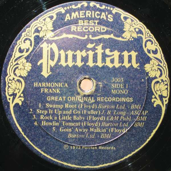 Harmonica Frank – The Great Original Recordings Of Harmonica Frank (1951-58), image 3