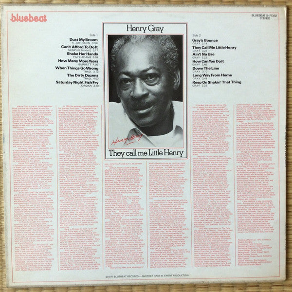 Henry Gray – They Call Me Little Henry, image 2