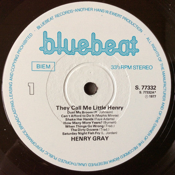 Henry Gray – They Call Me Little Henry, image 3