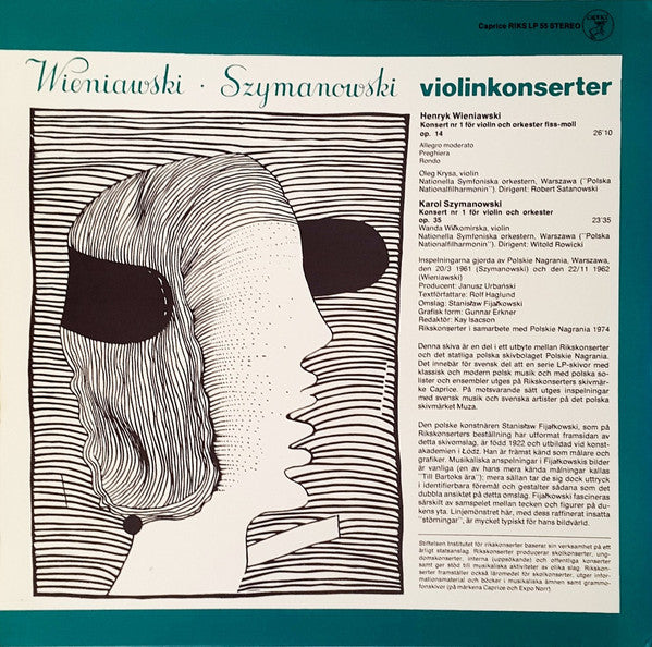Wieniawski, Szymanowski – Violinkonserter, image 2