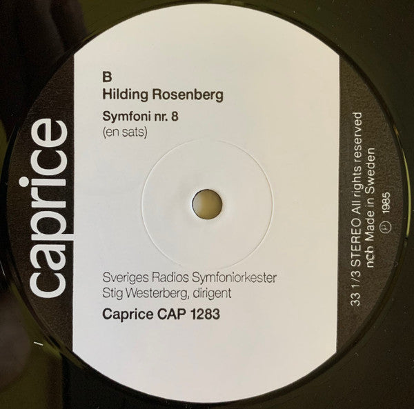 Hilding Rosenberg – Cellokonsert Nr 2 / Symfoni Nr 8, image 4
