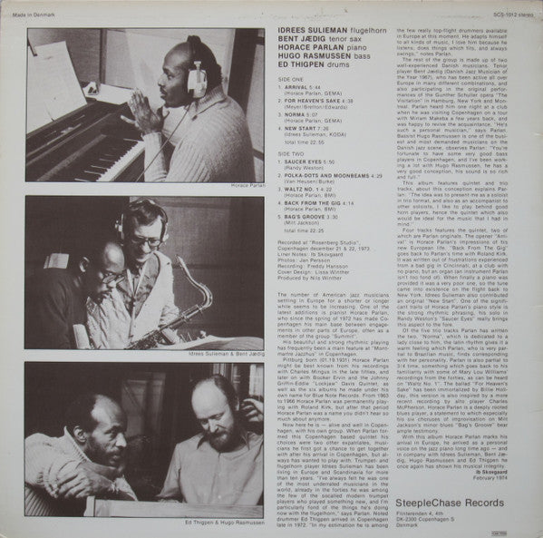 Horace Parlan – Arrival, image 2