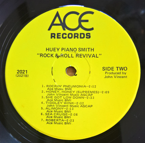 Huey "Piano" Smith – Huey "Piano" Smith's Rock & Roll Revival!, image 4