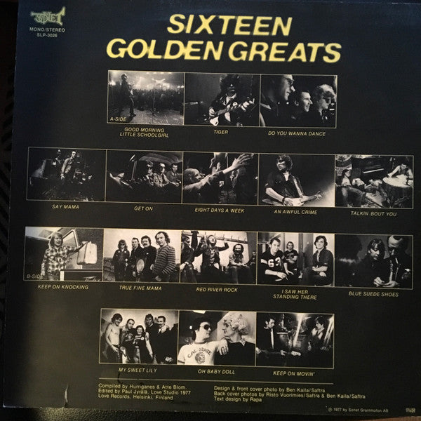 Hurriganes – Sixteen Golden Greats, image 2