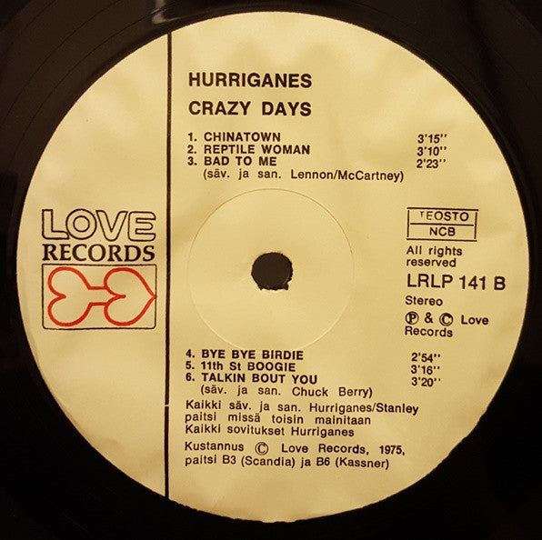 Hurriganes – Crazy Days, image 4