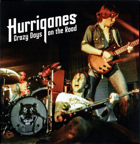 Front cover of Hurriganes – Crazy Days On The Road, Svart Records, Finland, 2023