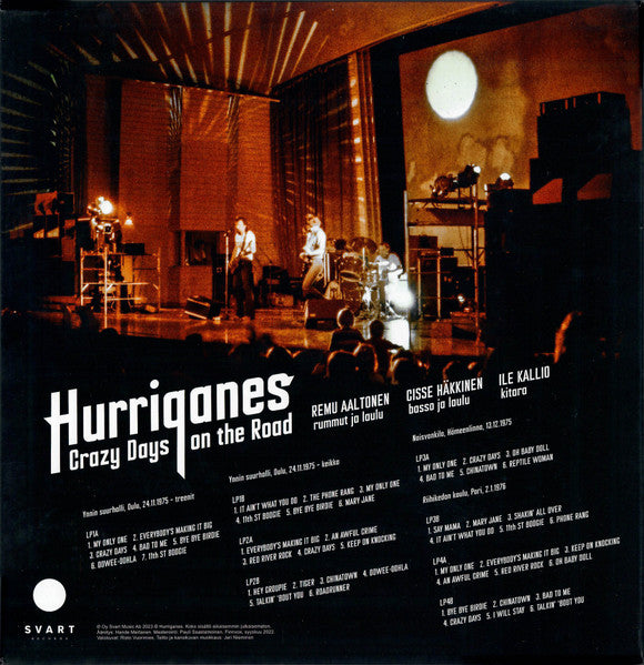 Hurriganes – Crazy Days On The Road, image 2