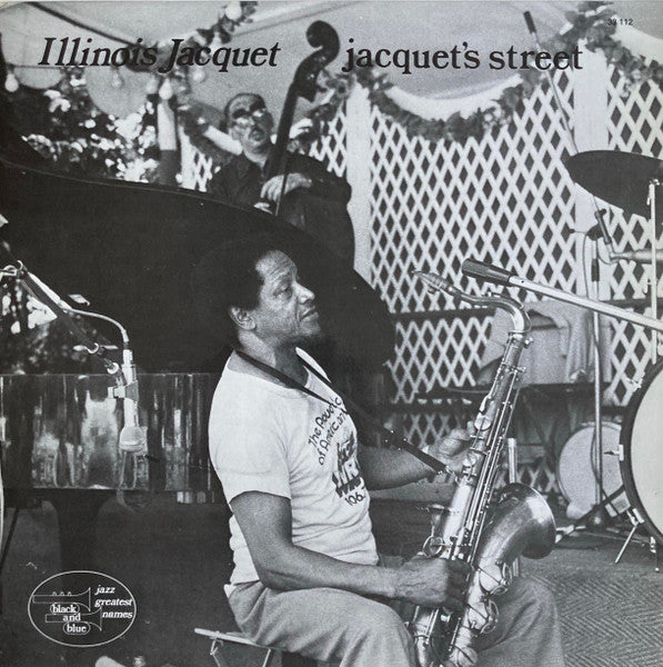 Front cover of Illinois Jacquet – Jacquet's Street, Black And Blue, France