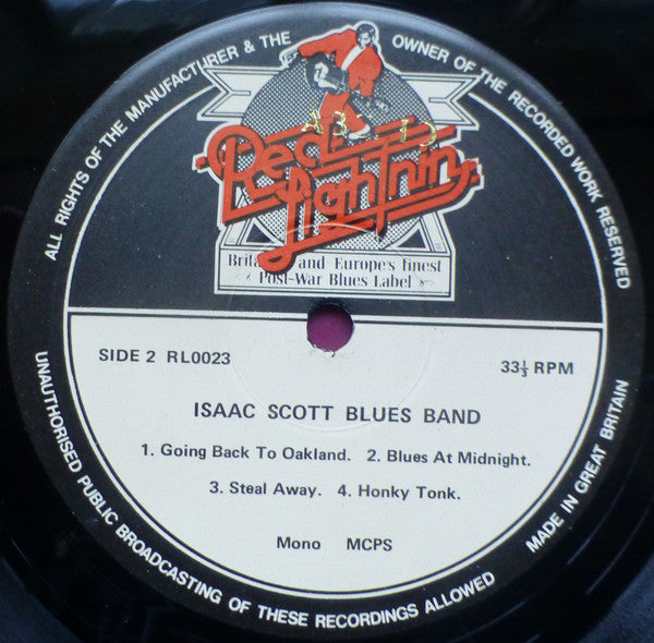 Isaac Scott Blues Band – Isaac Scott Blues Band, image 4