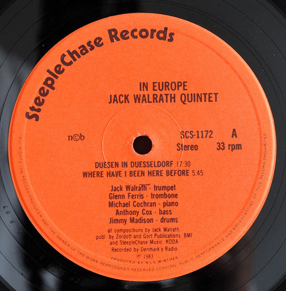 Jack Walrath Quintet – In Europe, image 3