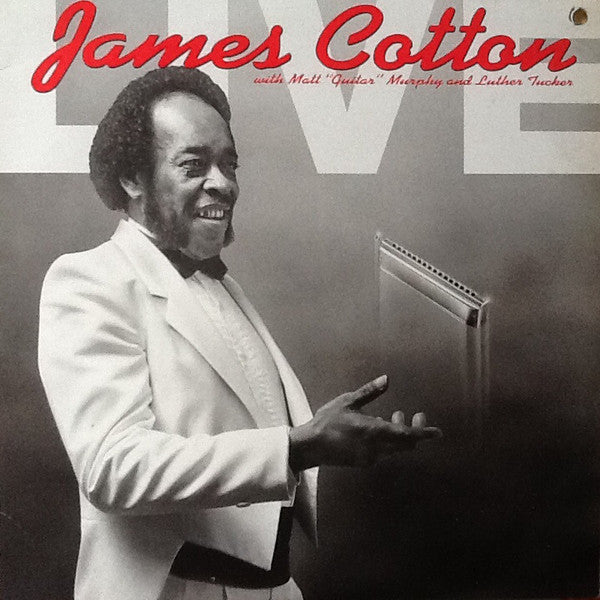 Front cover of James Cotton – Recorded Live At Antone's Night Club, Antone's Records & Tapes, US, 1988