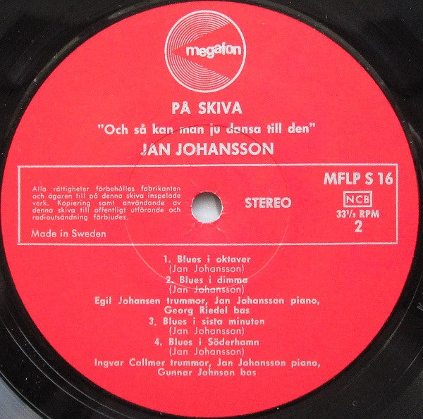 Jan Johansson – På Skiva Med Jan Johansson, image 4