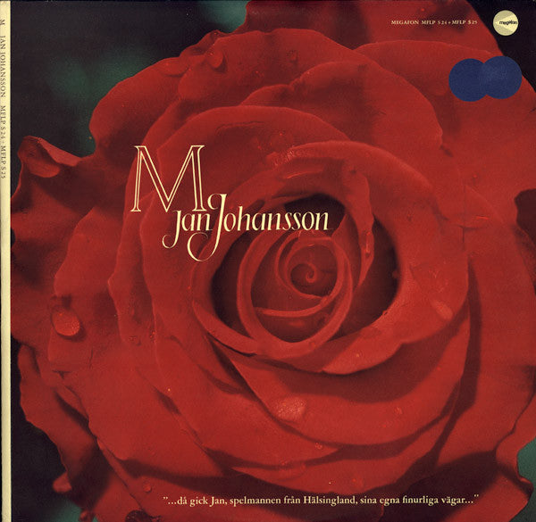 Front cover of Jan Johansson – M, Megafon, Sweden, 1978