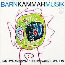 Front cover of Jan Johansson & Bengt-Arne Wallin – Barnkammarmusik, Megafon, Sweden, 1966