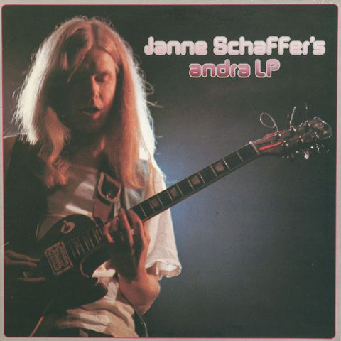 Front cover of Janne Schaffer – Janne Schaffer's Andra LP, Europa Film, Sweden, 1974