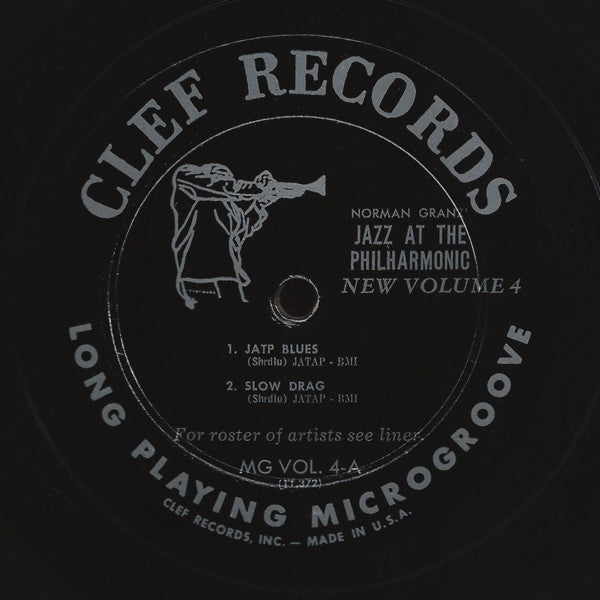 Norman Granz' Jazz At The Philharmonic – Norman Granz' Jazz At The Philharmonic New Volume 4 (Formerly Vols. 6 And 14), image 2