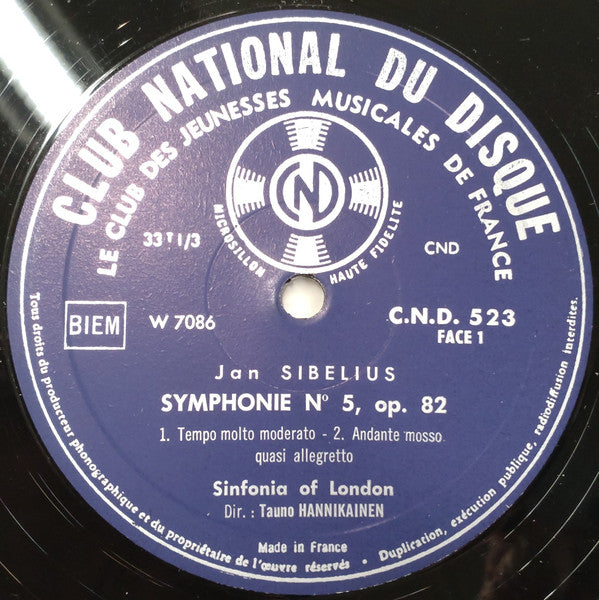 Jan Sibelius – Symphonie N° 5, Op. 82 / Karelia Suite, Op. 2, image 5