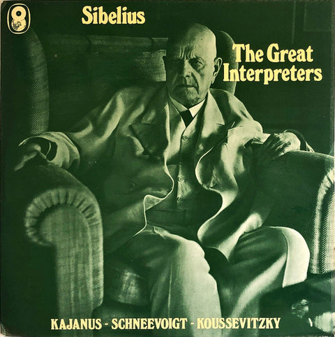 Front cover of Sibelius, Kajanus, Schneevoigt, Koussevitzky – The Great Interpreters, World Records, UK, 1973
