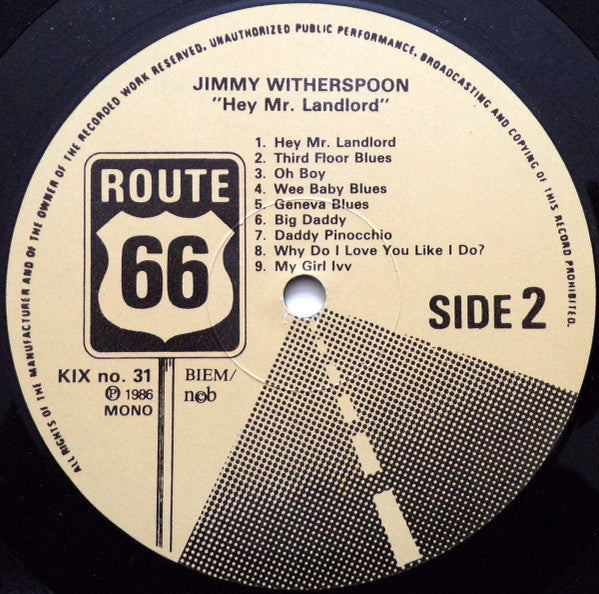 Jimmy Witherspoon – Hey Mr. Landlord, image 4