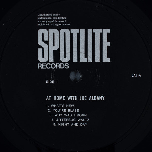 Joe Albany – At Home, image 3