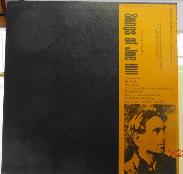 Joe Glazer – Songs Of Joe Hill Sung By Joe Glazer, image 2