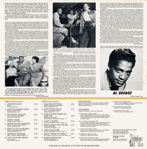 Joe Morris And His Orchestra – Lowdown Baby, image 2