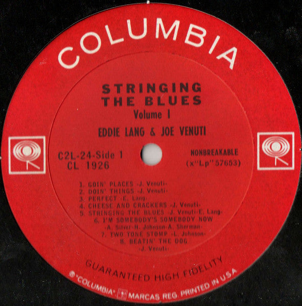 Eddie Lang & Joe Venuti – Stringing The Blues, image 2