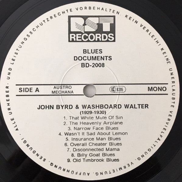 John Byrd & Walter Taylor – (1929-1931), image 3