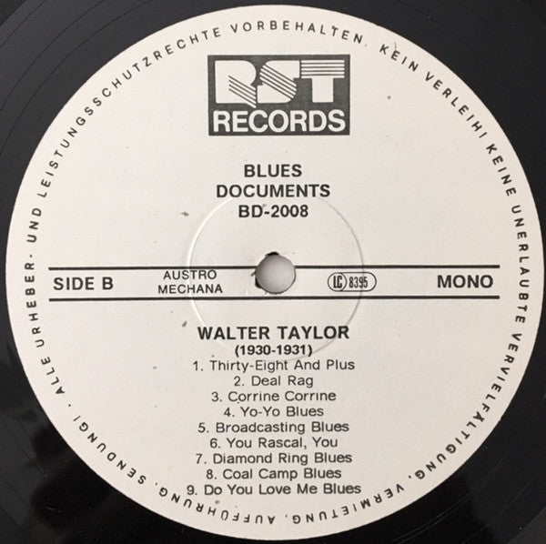 John Byrd & Walter Taylor – (1929-1931), image 4