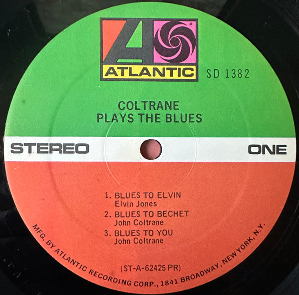 John Coltrane – Coltrane Plays The Blues, image 3