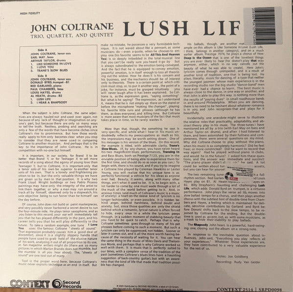John Coltrane – Lush Life, image 2