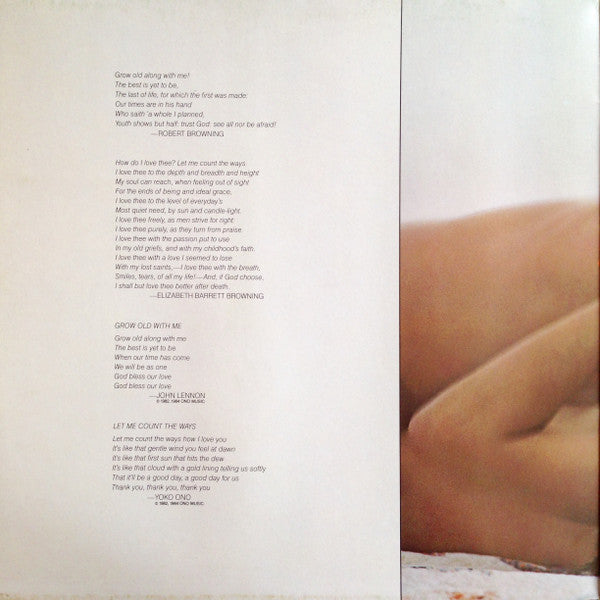 John Lennon & Yoko Ono – Milk And Honey, image 2